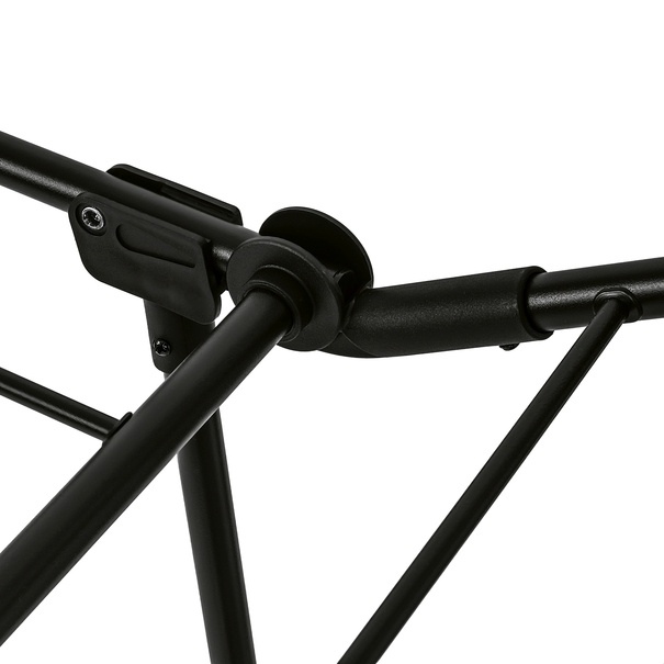 Suszarka balkonowa Konighoffer Navy Black czarna 174 x 61 x 108 cm