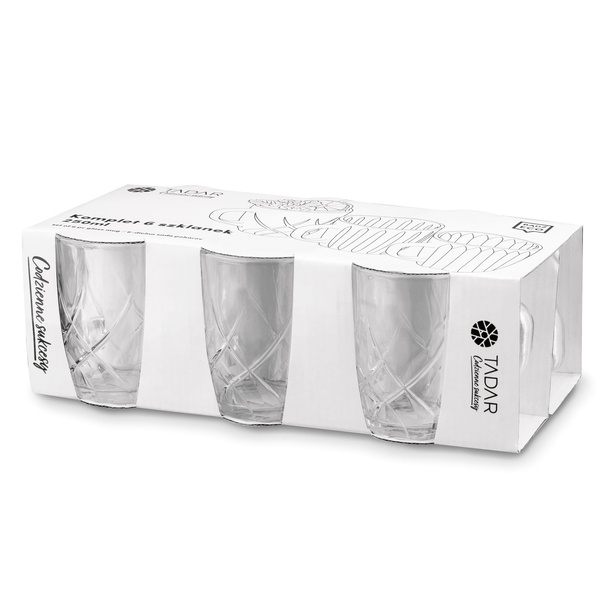 Komplet szklanek Tadar Zula 250 ml 6 sztuk