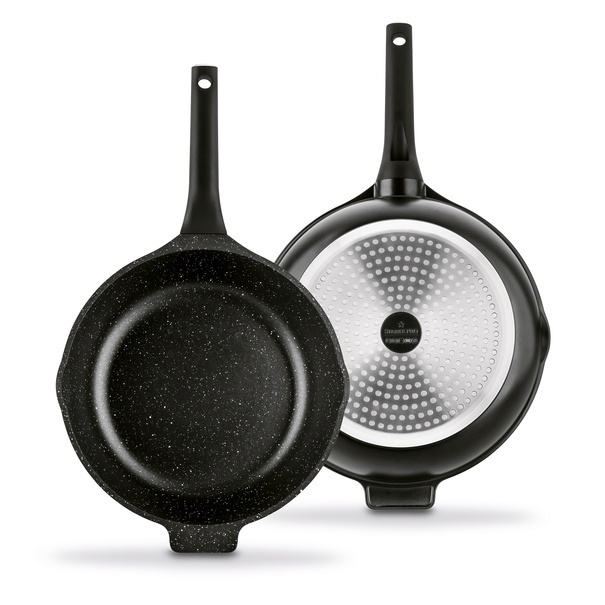 Patelnia WOK na indukcję z pokrywką Starke Pro Yasai 30 cm