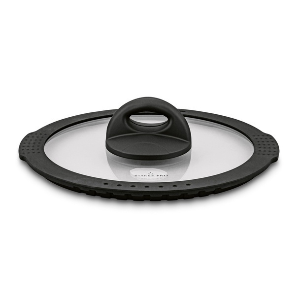 Zestaw garnk&oacute;w nierdzewnych z pokrywkami Starke Pro Sante 8 element&oacute;w i komplet 6 szklanek Sue 400 ml z podkładkami