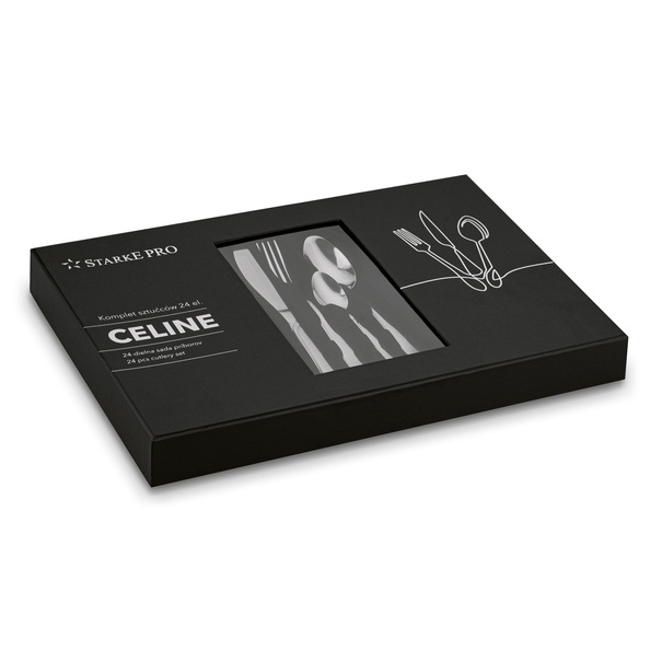 Zestaw sztućców ze stali nierdzewnej Starke Pro Celine 24 elementy
