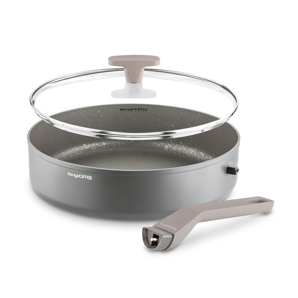 Patelnia na indukcję z pokrywką Konighoffer Pancetta 28 cm