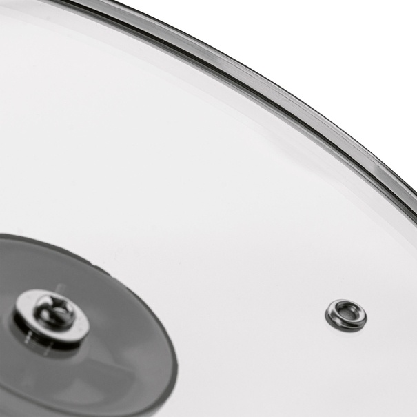 Patelnia na indukcję z pokrywką Tadar Amarantina Grey 28 cm