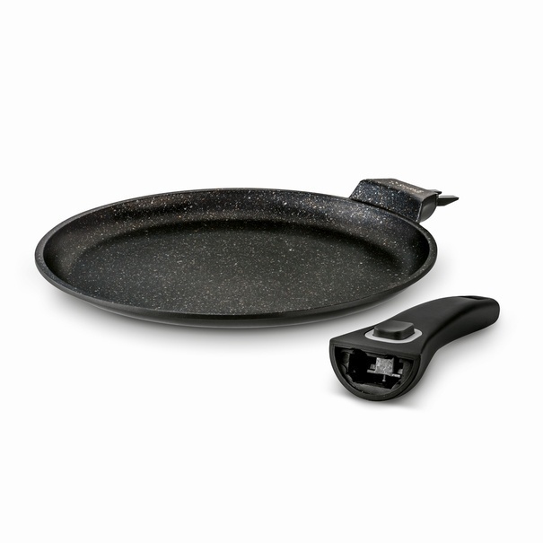 Zestaw 3 patelni marmurowych na indukcję Starke Pro Svart Marble 20 cm 24 cm 28 cm