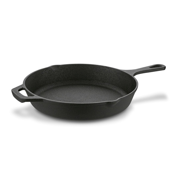 Zestaw 3 patelni żeliwnych z nakładką silikonową Konighoffer 20 cm 24,5 cm 29 cm