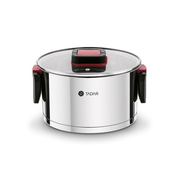 Zestaw garnków ze składanymi uchwytami Tadar Evocook 6 elementów i 5 miarek