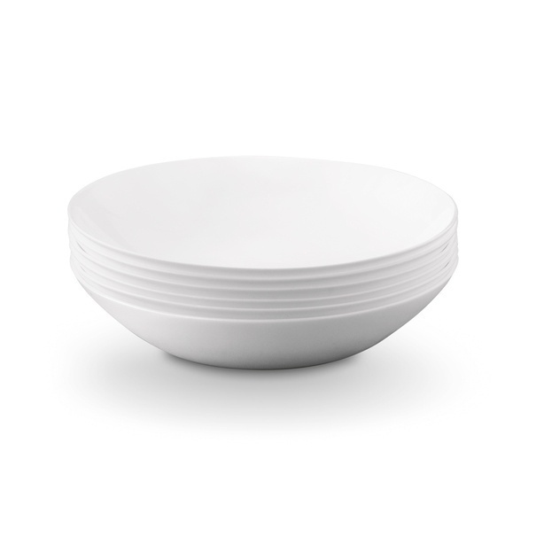 Komplet obiadowy Tadar Rita szkło hartowane 18 elementów