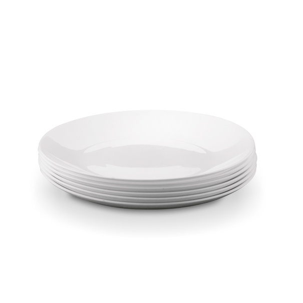 Komplet obiadowy Tadar Rita szkło hartowane 18 elementów