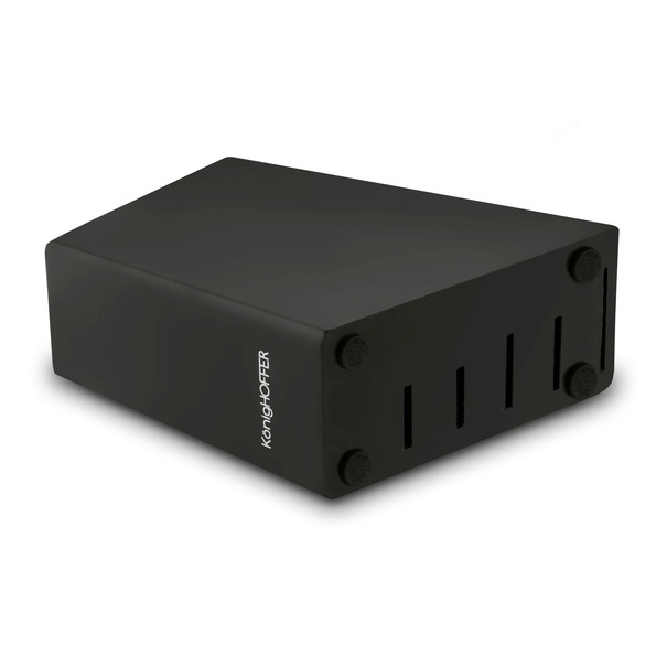 Zestaw noży kuchennych w bloku kauczukowym Konighoffer Harmony 6 element&oacute;w