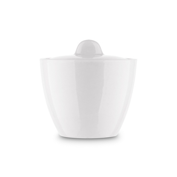Cukiernica porcelanowa z pokrywką Tadar 200 ml biała