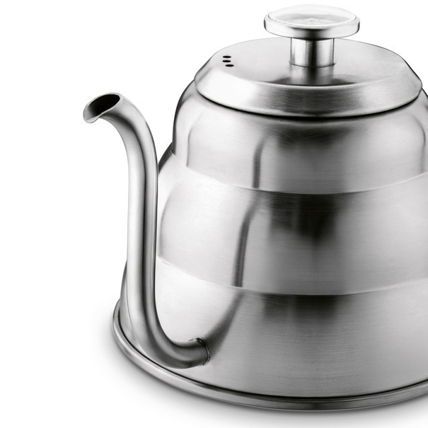 Czajnik z termometrem Konighoffer Barista 1 l srebrny