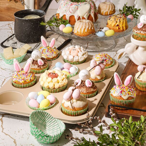 Forma do 12 muffinek z powłoką ceramiczną Tadar 35 x 26,5 x 3 cm