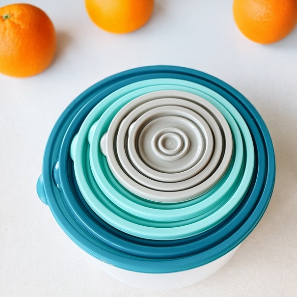 Komplet 7 pojemnik&oacute;w na żywność Tadar Pilado okrągłe