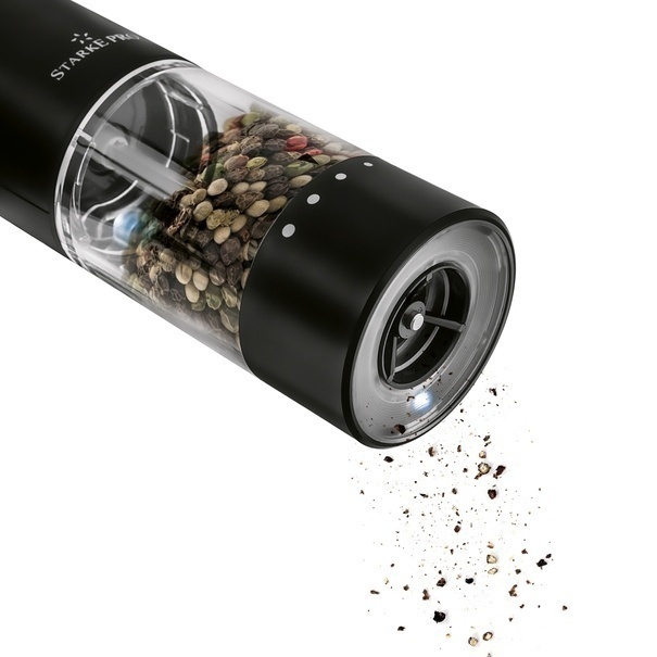 Młynki elektryczne do soli i pieprzu Starke Pro Vis 2 sztuki