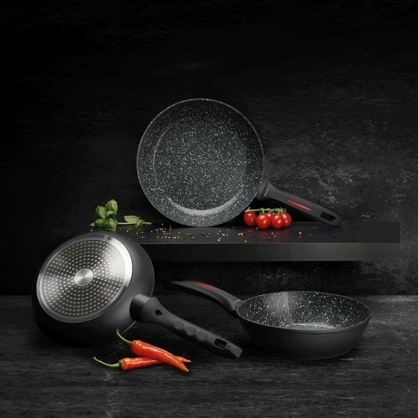Patelnia ceramiczna głęboka Starke Pro Piccante 27,5 x 7,5 cm indukcja