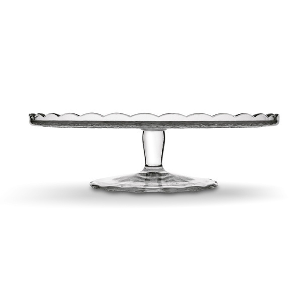 Patera szklana na nóżce Tadar Sally 29 cm okrągła