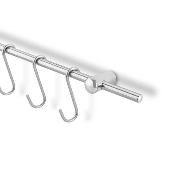 Reling kuchenny z 8 wieszakami Tadar 54 cm