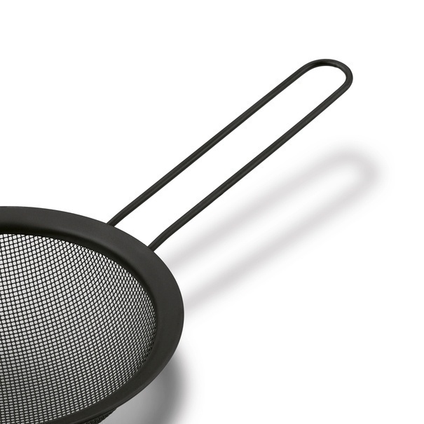 Sitka kuchenne metalowe z rączką Konighoffer Dark 10 cm 13 cm 18 cm czarne