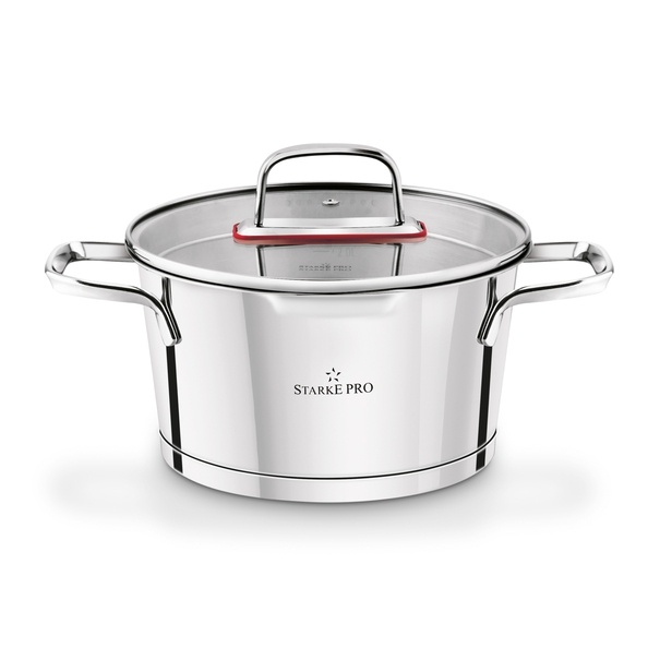Garnek nierdzewny z pokrywką Starke Pro Speziale 3,1 l
