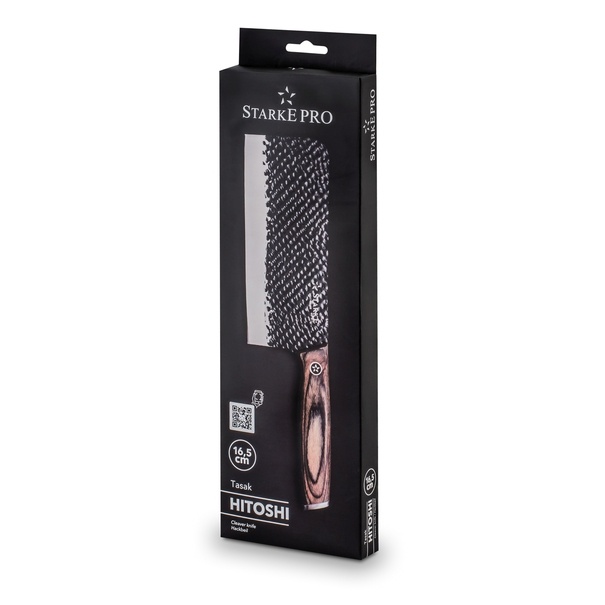 Tasak kuchenny z twardej stali Starke Pro Hitoshi 16,5 cm