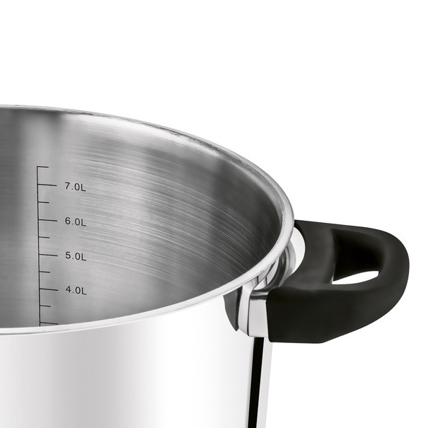 Garnek wysoki nierdzewny z pokrywką Starke Pro Sante 8,5 l indukcja