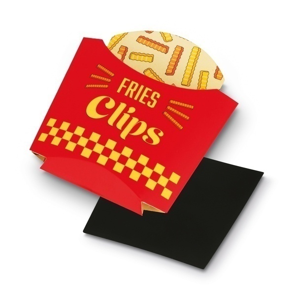 Klipsy do zamykania torebek z magnesem Tadar French Fries 12 sztuk