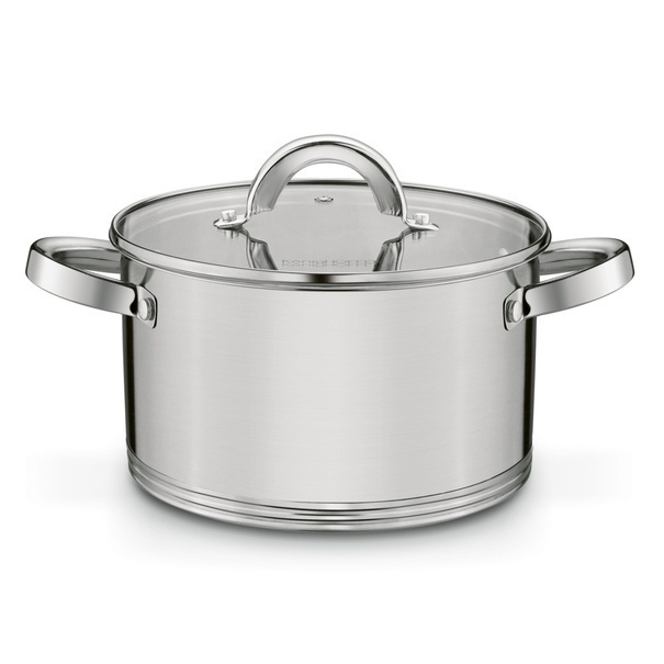 Zestaw nierdzewnych garnk&oacute;w na indukcję Konighoffer Petra 8 element&oacute;w