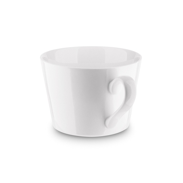 Kubek porcelanowy z uchem Tadar 450 ml biały