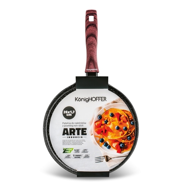 Patelnia do naleśnik&oacute;w Konighoffer Arte 26 cm