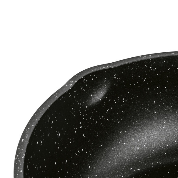 Patelnia WOK na indukcję z pokrywką Starke Pro Yasai 32 cm