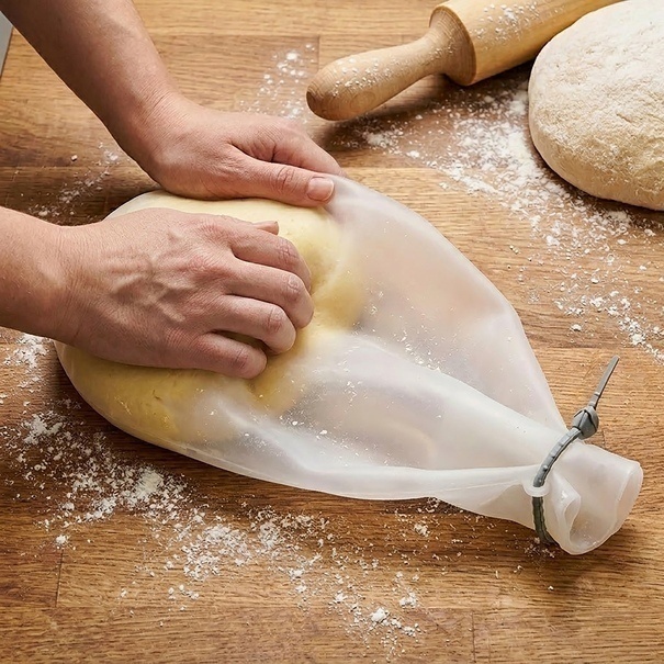 Silikonowy worek do wyrabiania ciasta Tadar 30,5 x 21 cm 1,5 l 3 kg