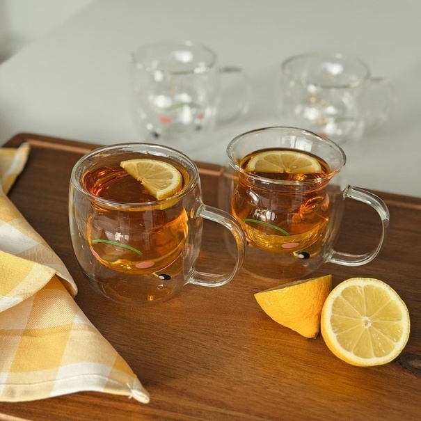 Szklanka termiczna do kawy i herbaty Tadar Sublime Żabka 230 ml