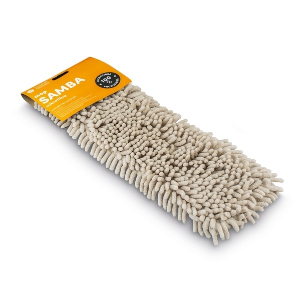 Wkład końc&oacute;wka zapas do mopa płaskiego Tadar Samba beżowy