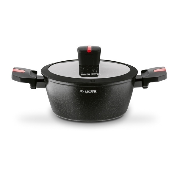 Zestaw garnk&oacute;w na indukcję Konighoffer Canise 6 element&oacute;w