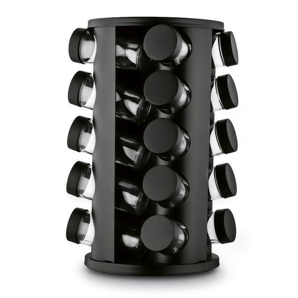 Zestaw przyprawnik&oacute;w Konighoffer Favaro 21 element&oacute;w czarny