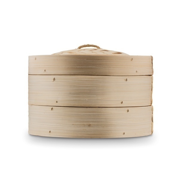 Parowar bambusowy Tadar dwupoziomowy 20 cm