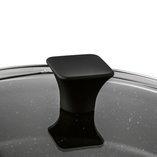 Patelnia aluminiowa na indukcję krótkie uchwyty Konighoffer Vitello 32 cm