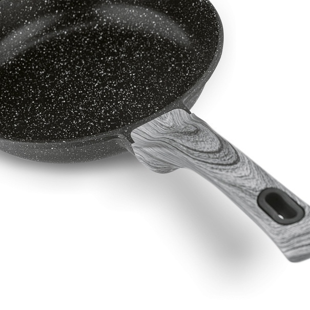 Patelnia granitowa z pokrywką Konighoffer Fegato 28 cm