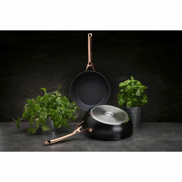 Patelnia na indukcję non-stick Starke Pro Russet 28 cm głęboka
