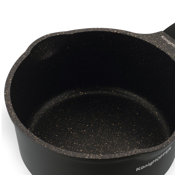 Rondel na indukcję z pokrywką Konighoffer Black Rose 1,3 l