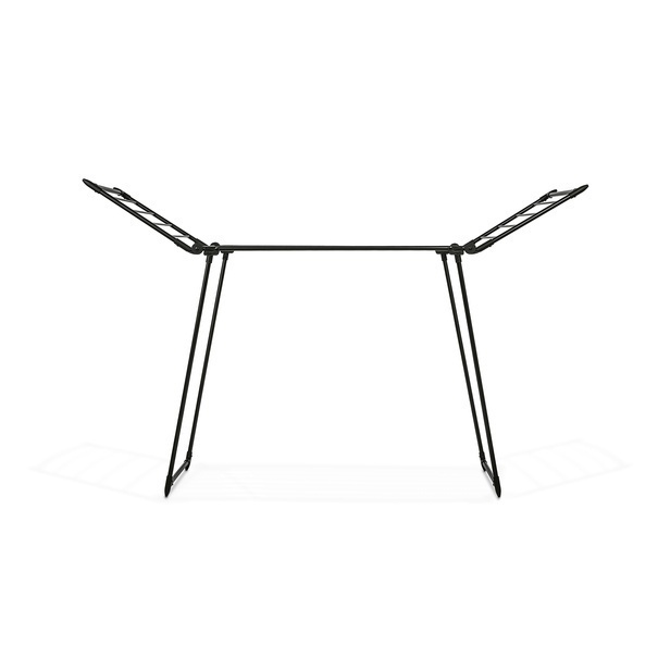 Suszarka balkonowa Konighoffer Navy Black czarna 174 x 61 x 108 cm