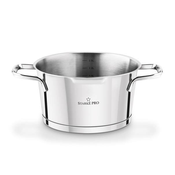 Zestaw garnk&oacute;w nierdzewnych z pokrywkami Starke Pro Speziale 8 element&oacute;w