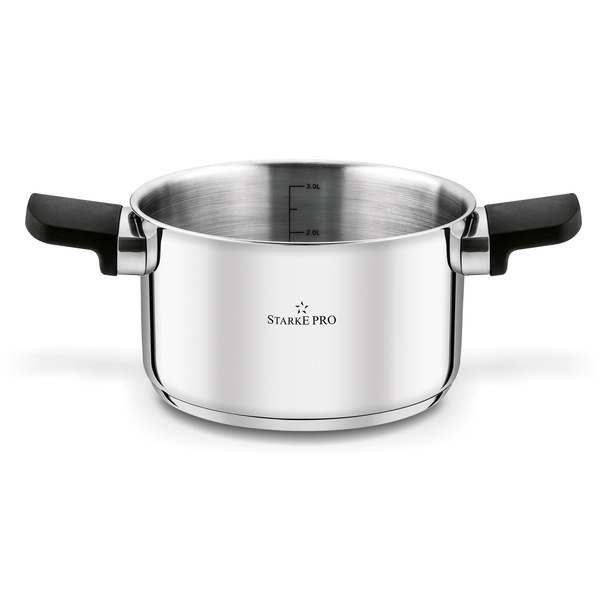 Zestaw garnk&oacute;w nierdzewnych z pokrywkami Starke Pro Eterno 8 element&oacute;w