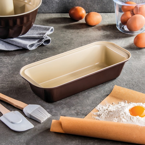 Keks&oacute;wka forma prostokątna z powłoką ceramiczną Tadar 30 x 13,2 x 6 cm