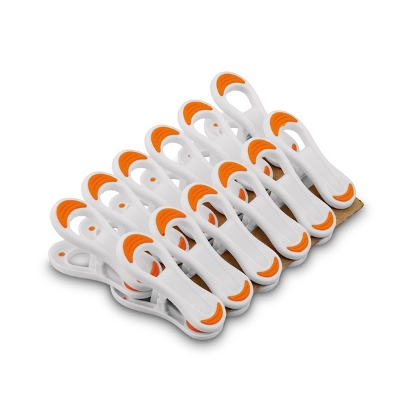 Klamerki do prania Tadar Orange 12 sztuk