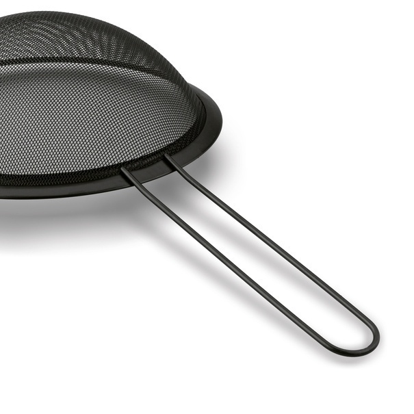 Sitka kuchenne metalowe z rączką Konighoffer Dark 10 cm 13 cm 18 cm czarne