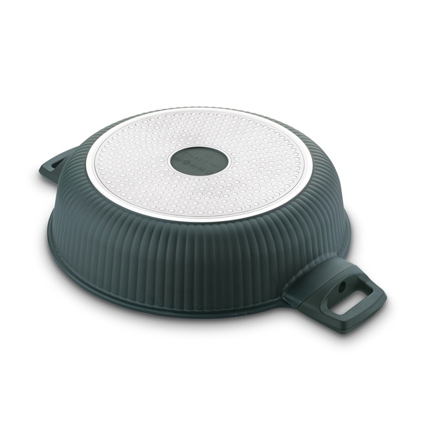 Patelnia marmurowa z pokrywką krótkie uchwyty Starke Pro Eridan 28 cm