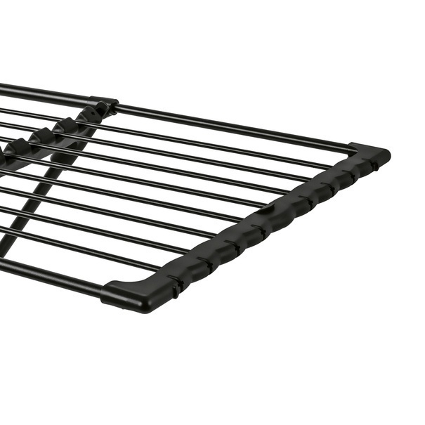 Suszarka balkonowa teleskopowa Konighoffer Spring Black 108-190 x 56 x 94 cm