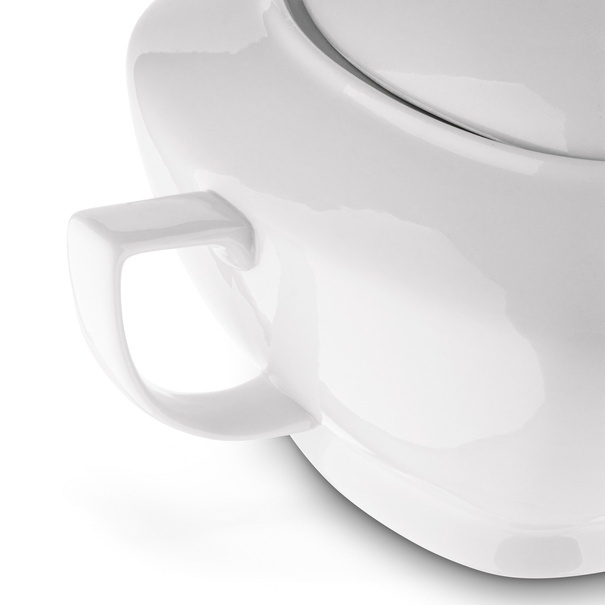 Waza do zupy porcelanowa Tadar II 3 l biała