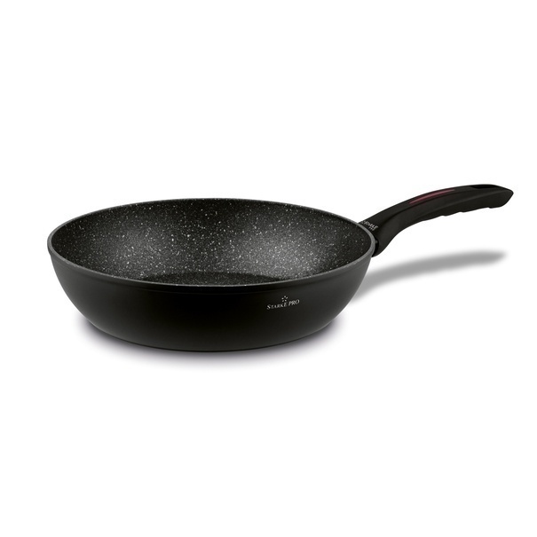 Zestaw 3 patelni ceramicznych głębokich Starke Pro Piccante 20 cm 24 cm 28 cm